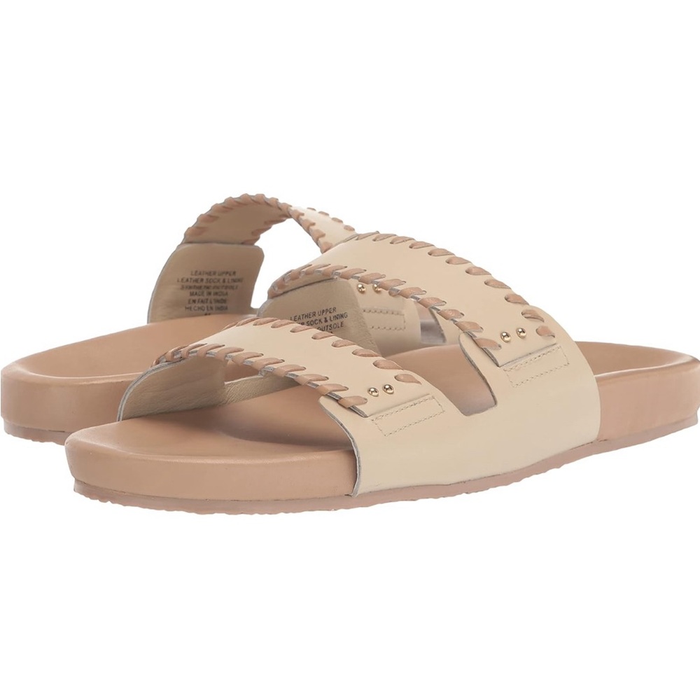 NWOB Seychelles Catch a Wave Sandals size 11 Off white/Vacchetta